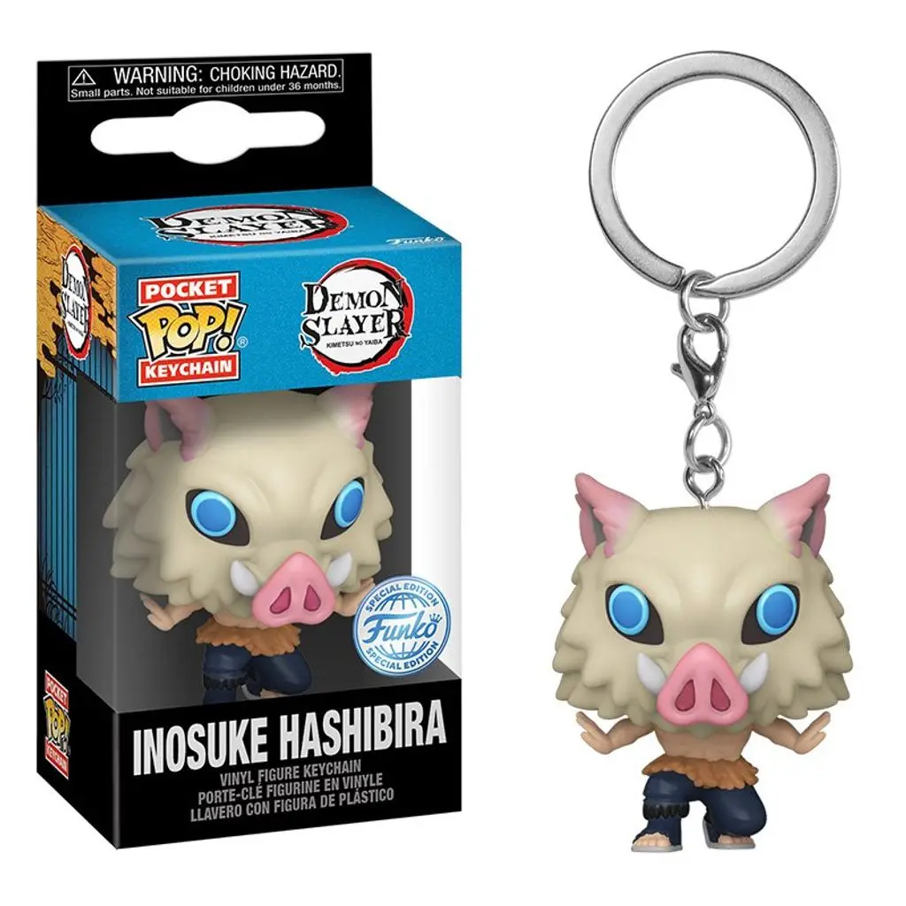 Popular Anime Merchandise - FUNKO POP Demon Slayer Portachiavi INOSUKE