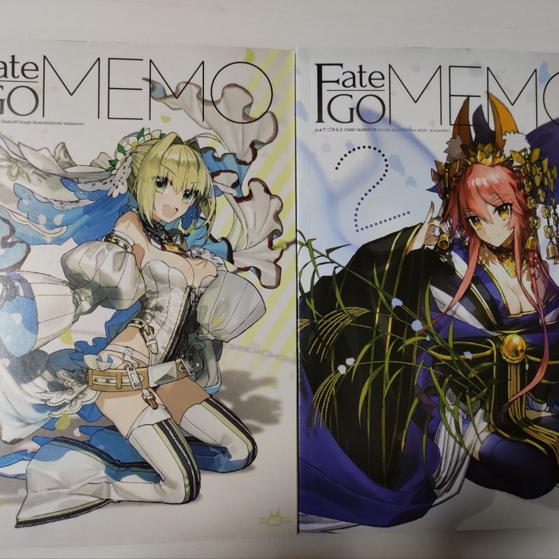 2 libri Fate GO MEMO 1 2 Art B - Fate Anime Merchandise recensione e prezzo