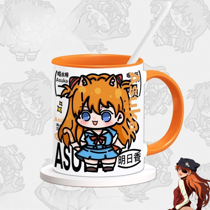 Tazza EVA Asuka Langley Soryu, - Anime Merchandise Mugs recensione e prezzo